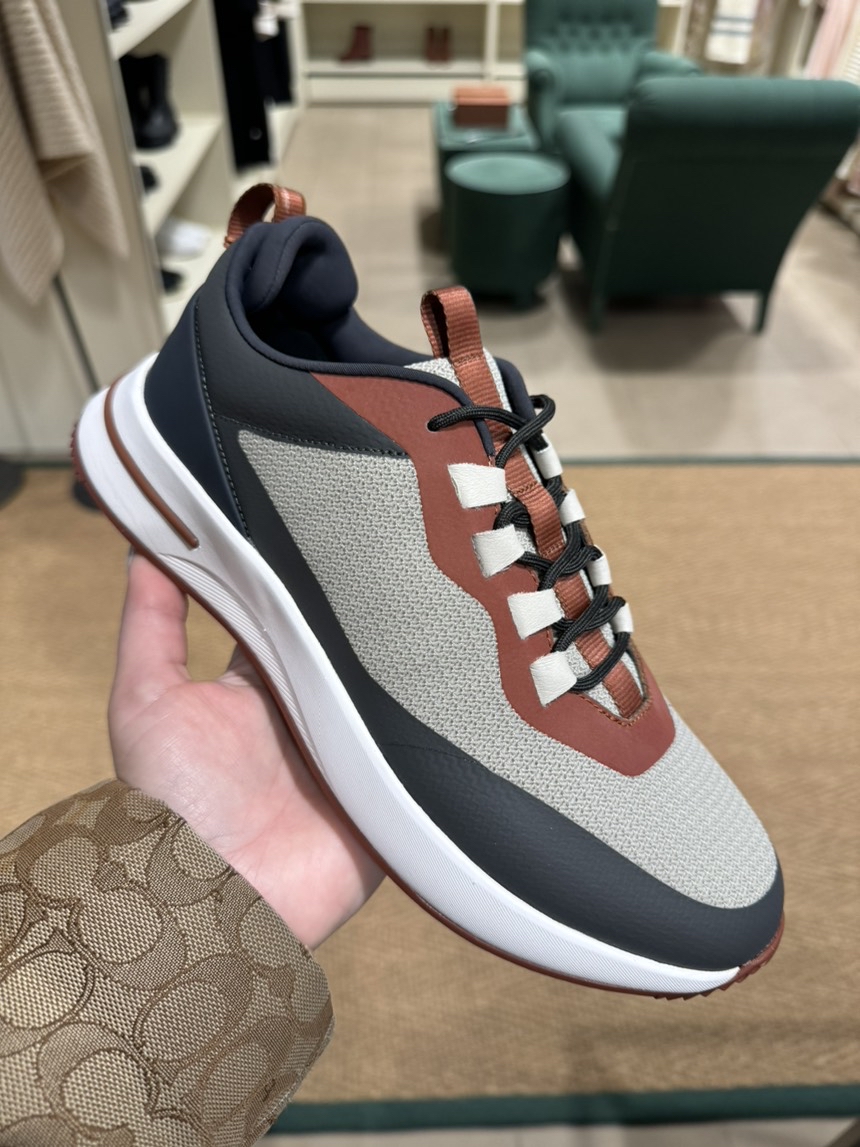 LORO PIANA Sneakers front view - Men's luxury Shoes