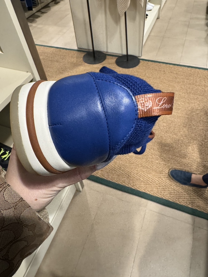 LORO PIANA Sneakers side view - Men's luxury Shoes