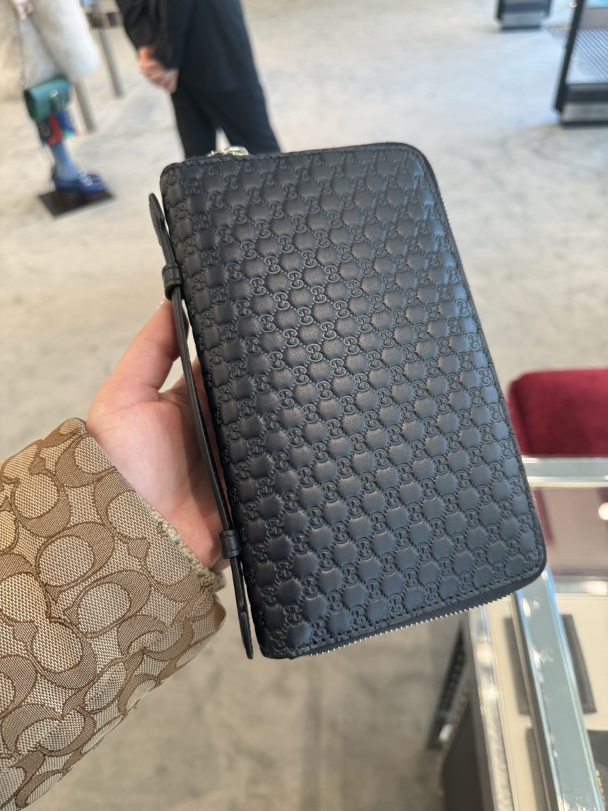 GUCCI Wallets and small leather goods front view - Men's luxury Accessories