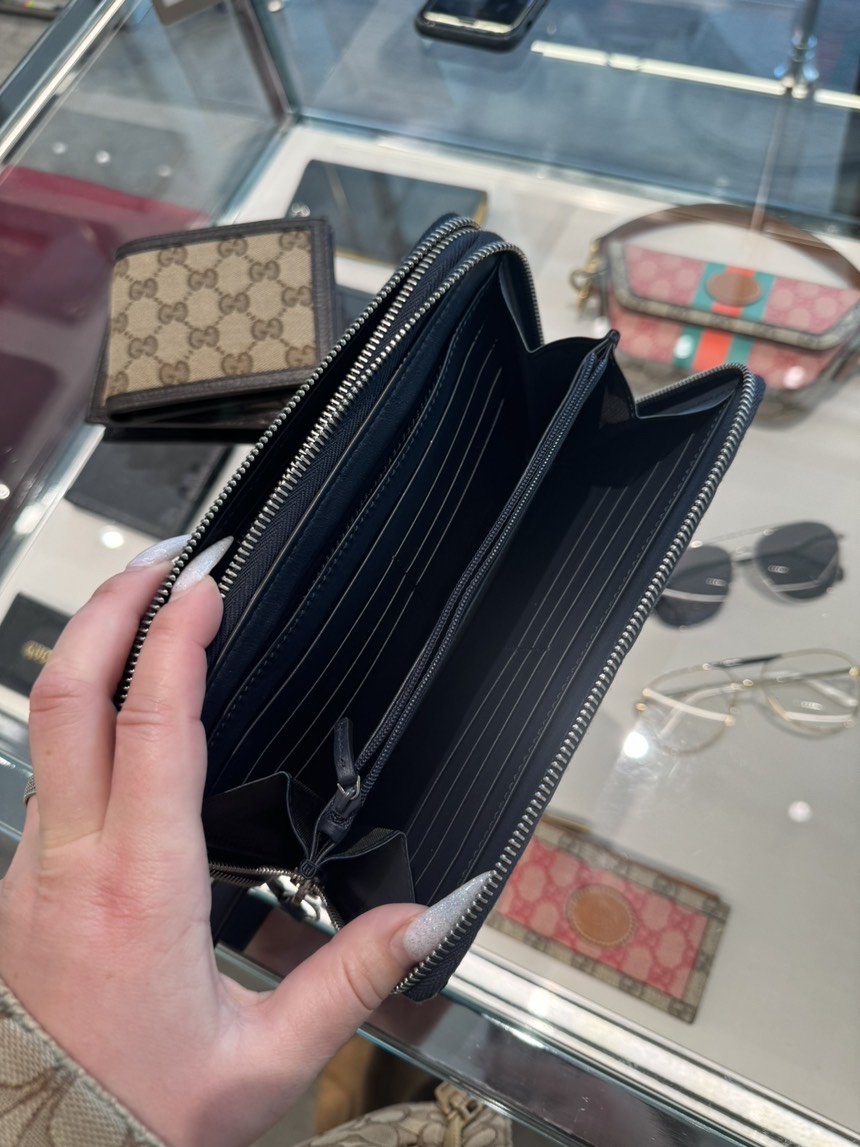 GUCCI Wallets and small leather goods side view - Men's luxury Accessories