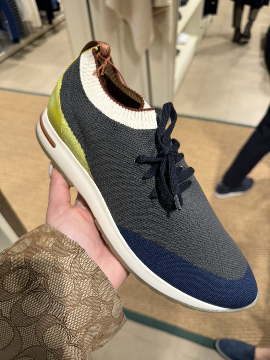 LORO PIANA Sneakers front view - Men's luxury Shoes