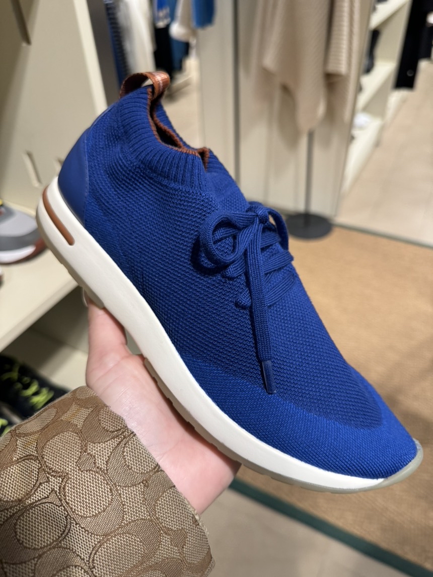 LORO PIANA Sneakers front view - Men's luxury Shoes