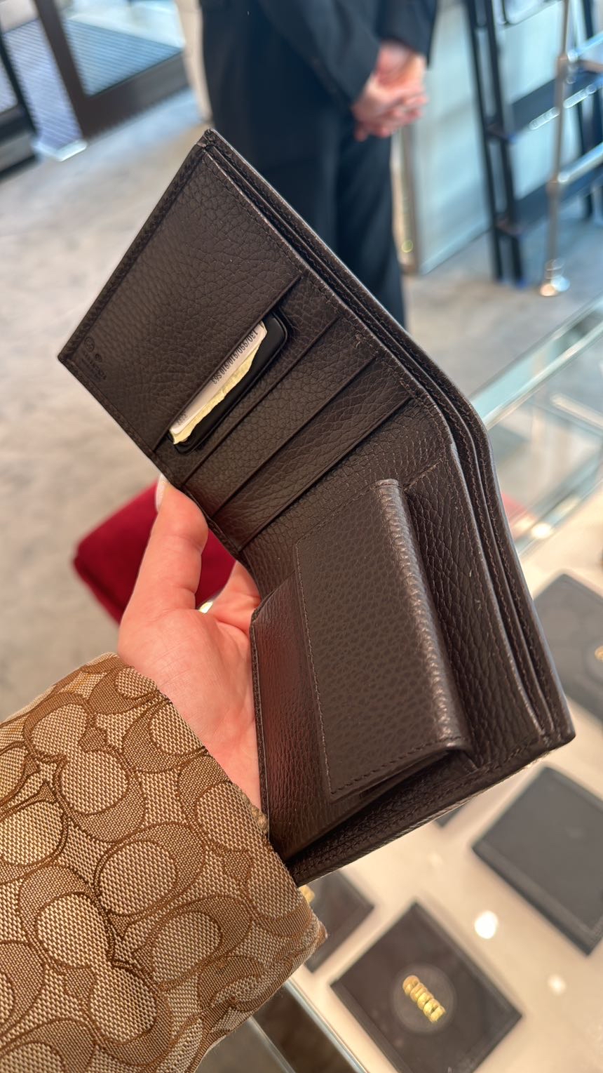 GUCCI Wallets and small leather goods side view - Men's luxury Accessories