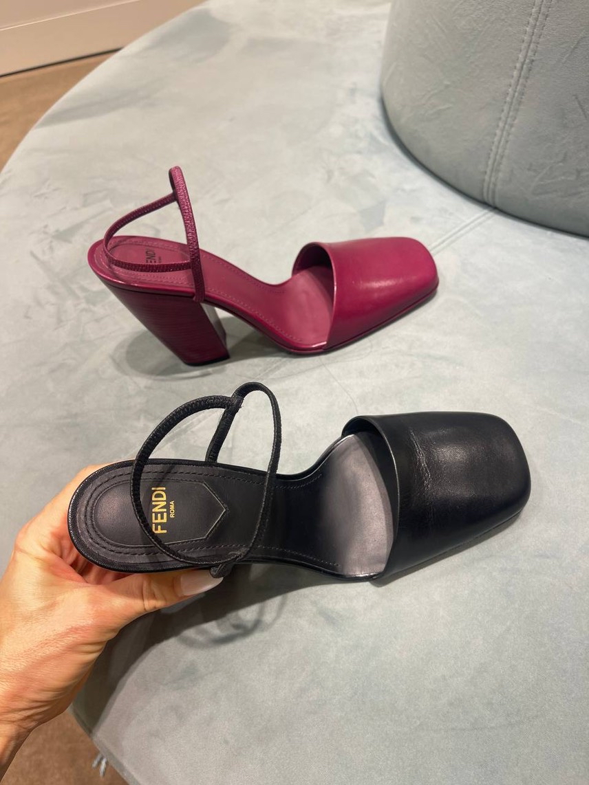 FENDI Sandals side view - Women's luxury Shoes