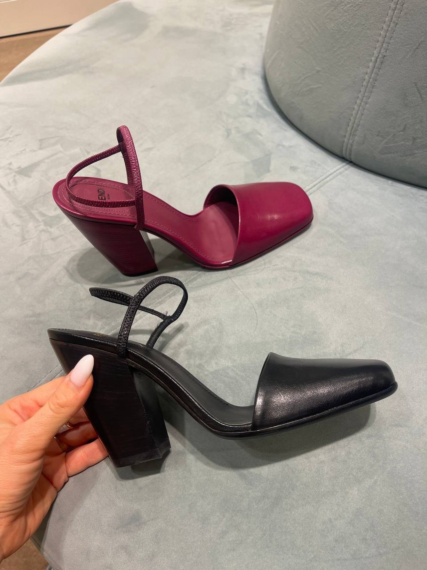 FENDI Sandals front view - Women's luxury Shoes