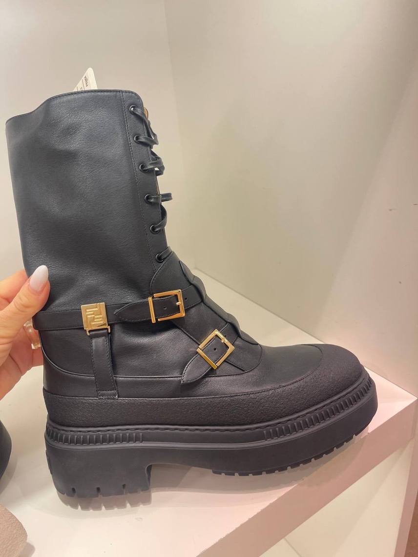 FENDI Boots front view - Women's luxury Shoes