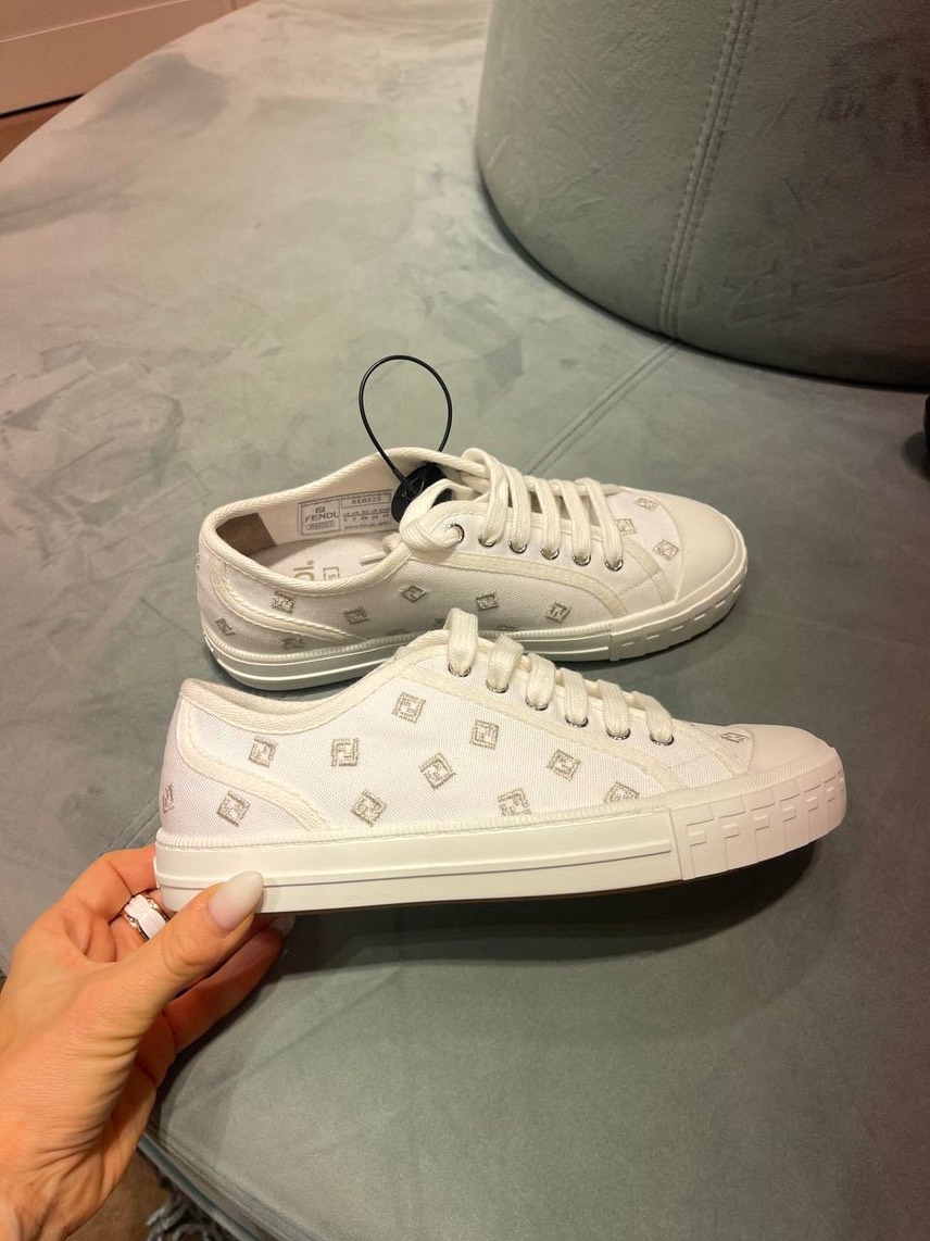 FENDI Sneakers front view - Women's luxury Shoes