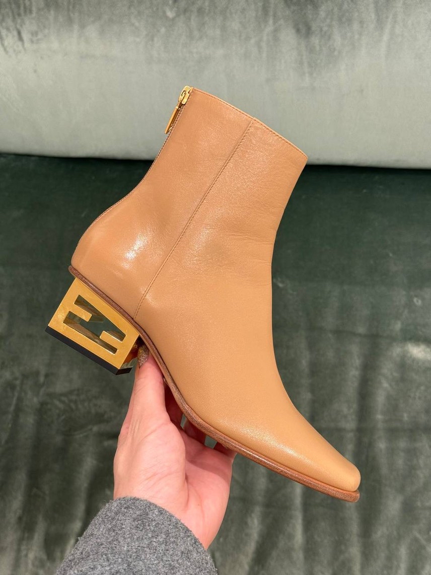 FENDI Boots front view - Women's luxury Shoes