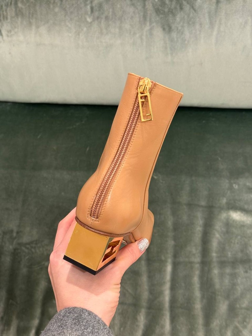 FENDI Boots side view - Women's luxury Shoes