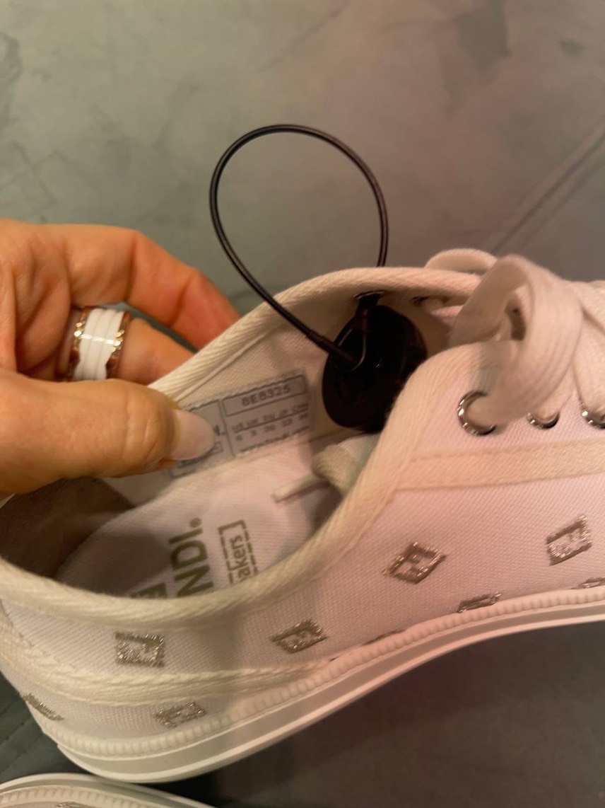 FENDI Sneakers side view - Women's luxury Shoes