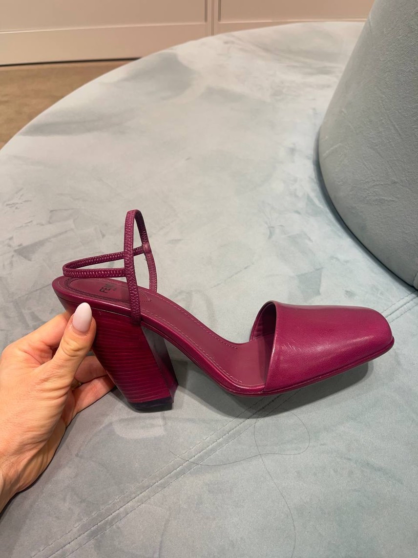 FENDI Sandals side view - Women's luxury Shoes