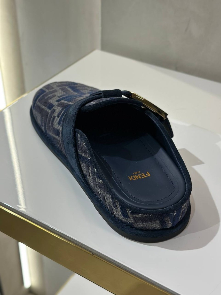 FENDI Mules side view - Women's luxury Shoes