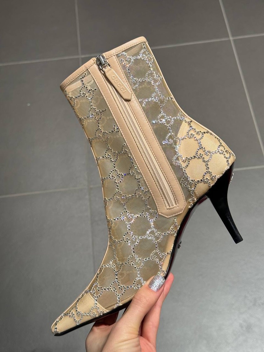 GUCCI Boots side view - Women's luxury Shoes