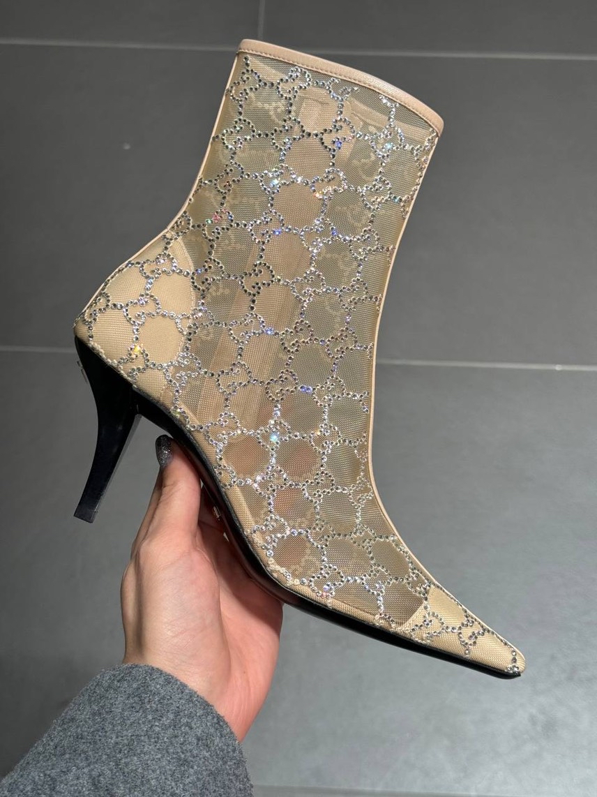 GUCCI Boots front view - Women's luxury Shoes
