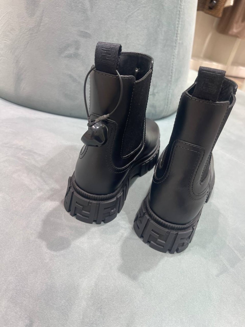 FENDI Boots side view - Women's luxury Shoes
