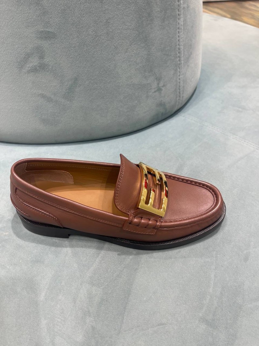 FENDI Loafers side view - Women's luxury Shoes