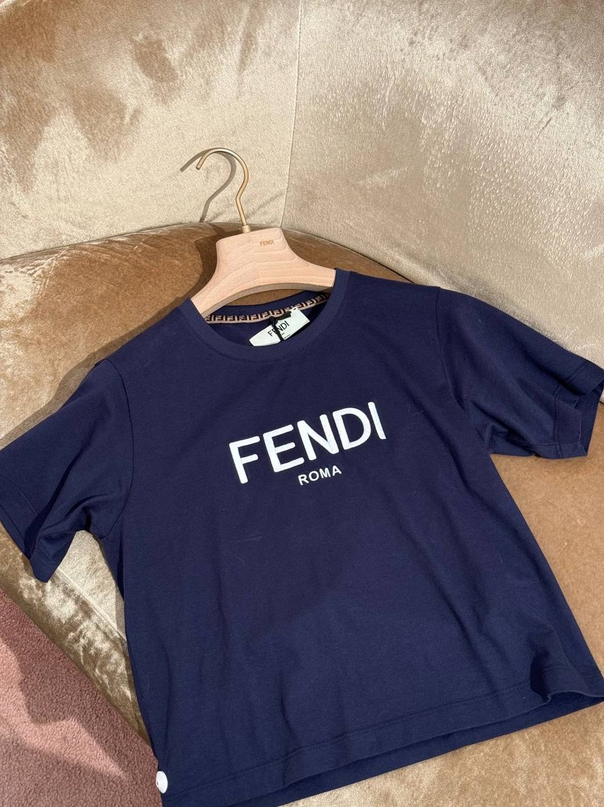 FENDI T-shirt and Polo front view - Women's luxury Clothes