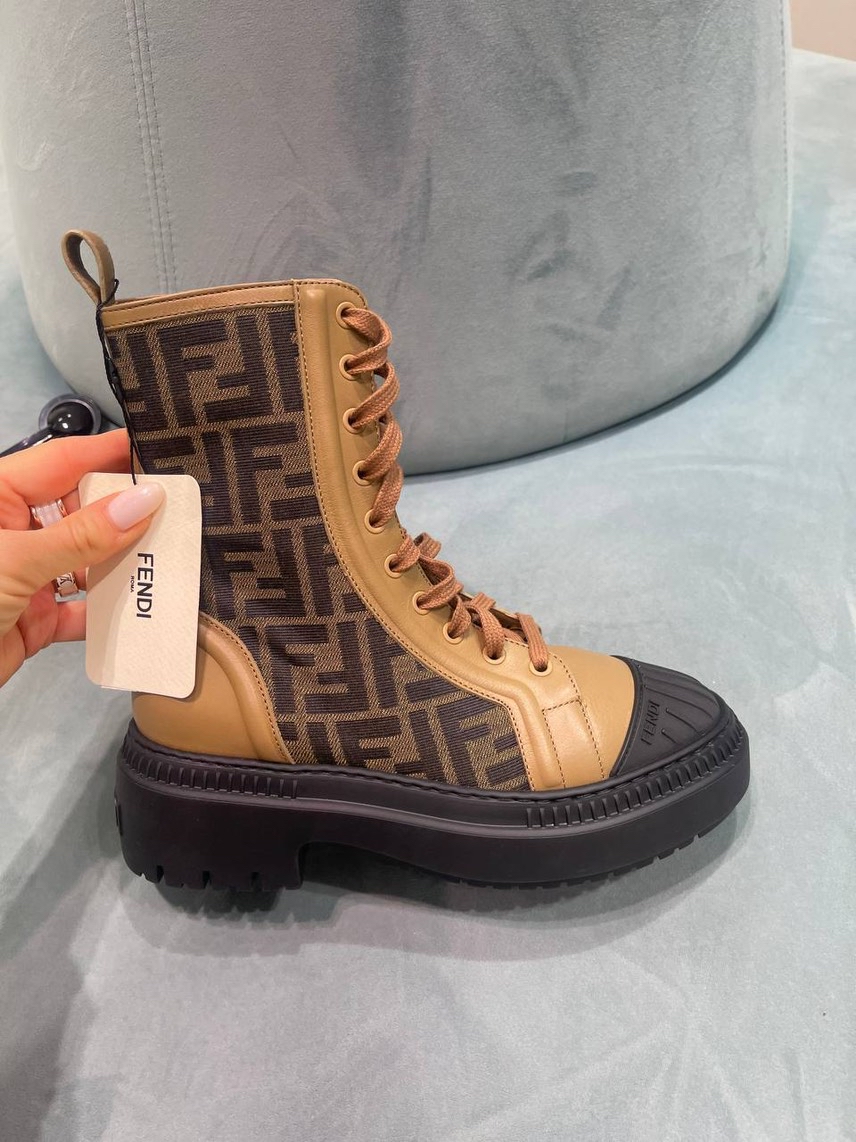 FENDI Boots front view - Women's luxury Shoes