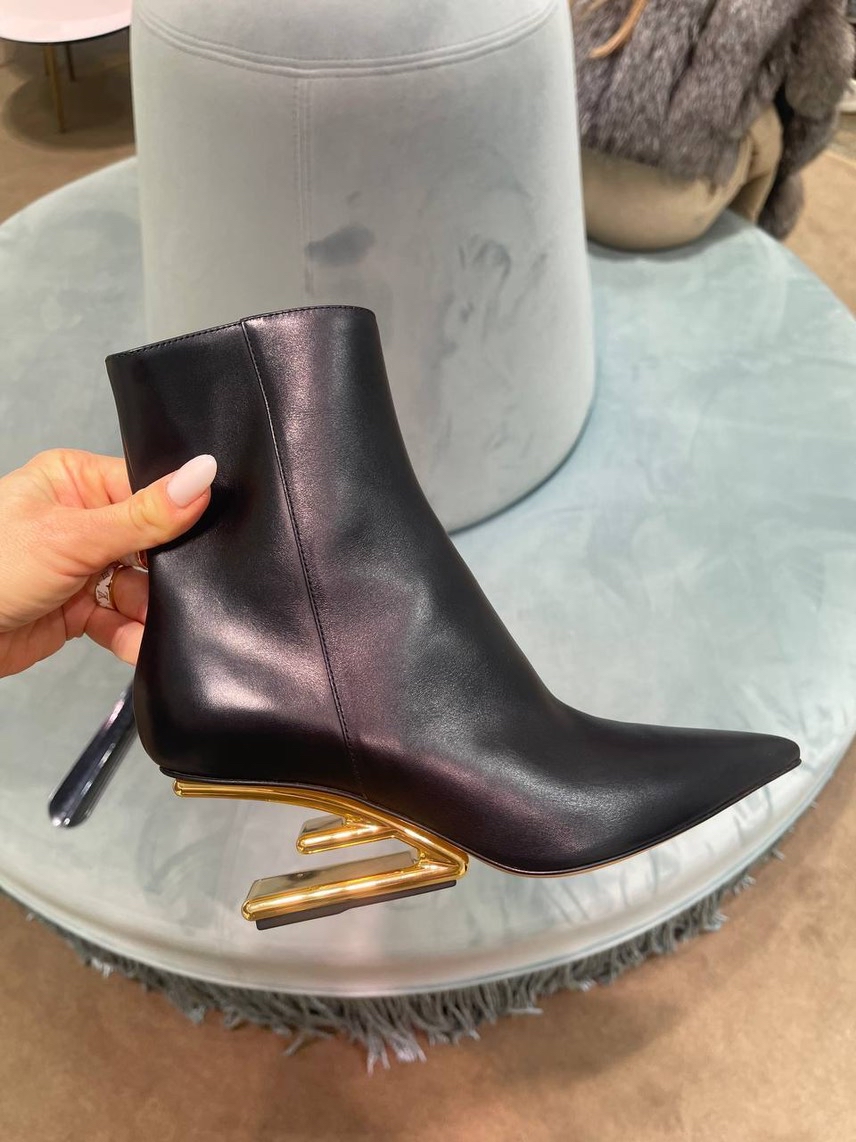 FENDI Boots front view - Women's luxury Shoes