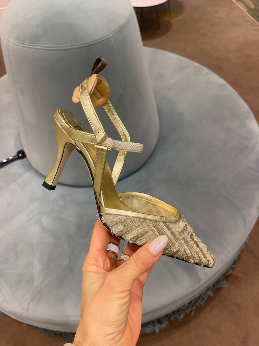 FENDI Sandals front view - Women's luxury Shoes