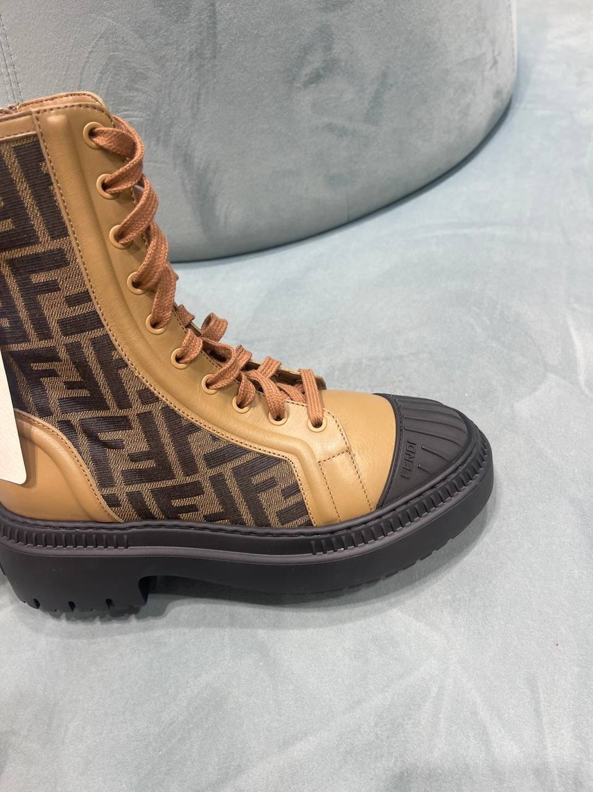 FENDI Boots side view - Women's luxury Shoes