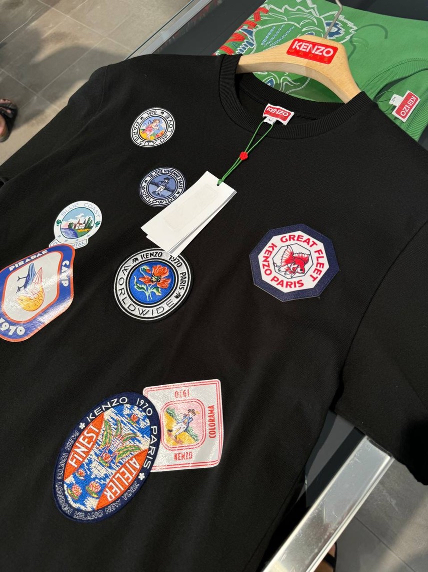 KENZO T-shirt and Polo side view - Men's luxury Clothes