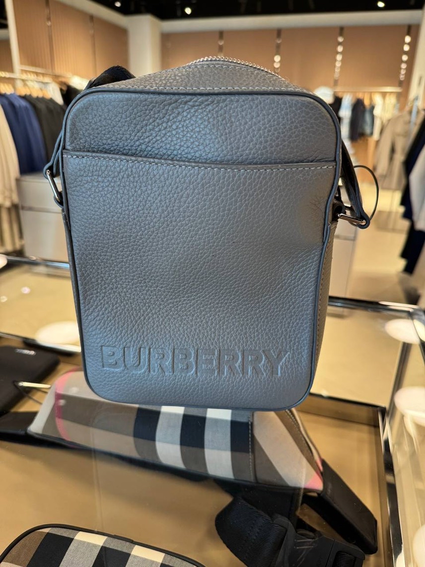 BURBERRY Messenger bags front view - Men's luxury Bags