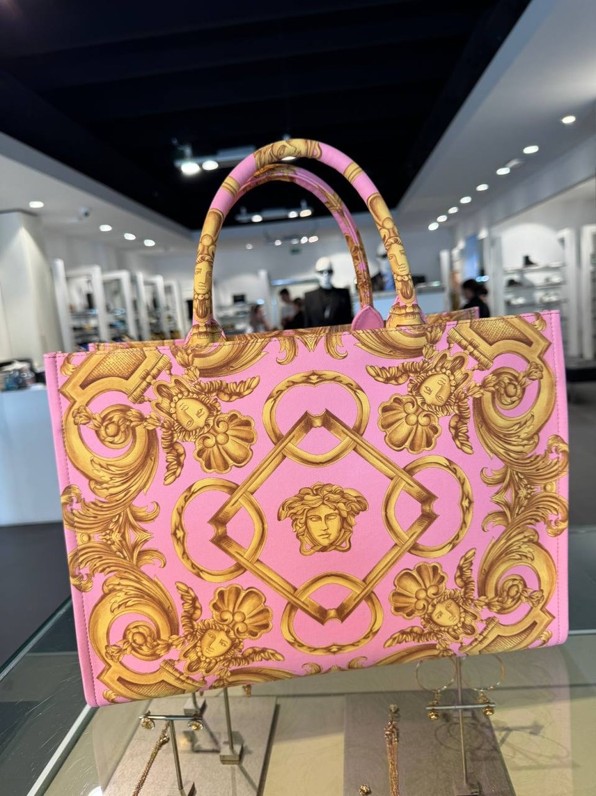 VERSACE Totes side view - Women's luxury Bags