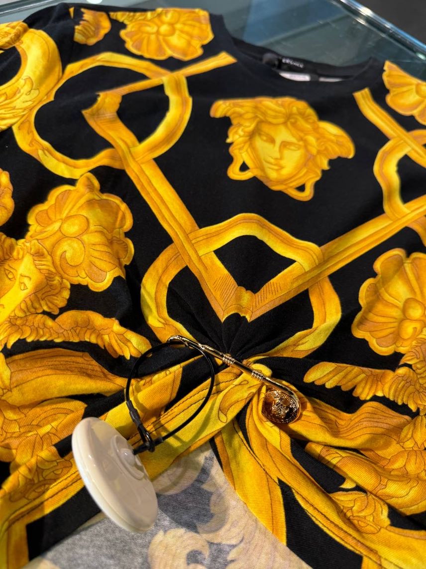 VERSACE T-shirt and Polo side view - Women's luxury Clothes