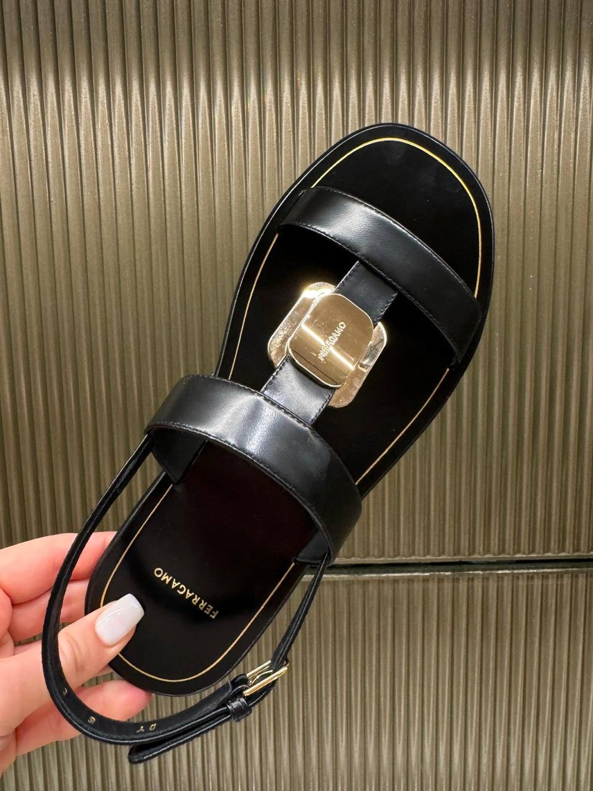 SALVATORE FERRAGAMO Sandals side view - Women's luxury Shoes