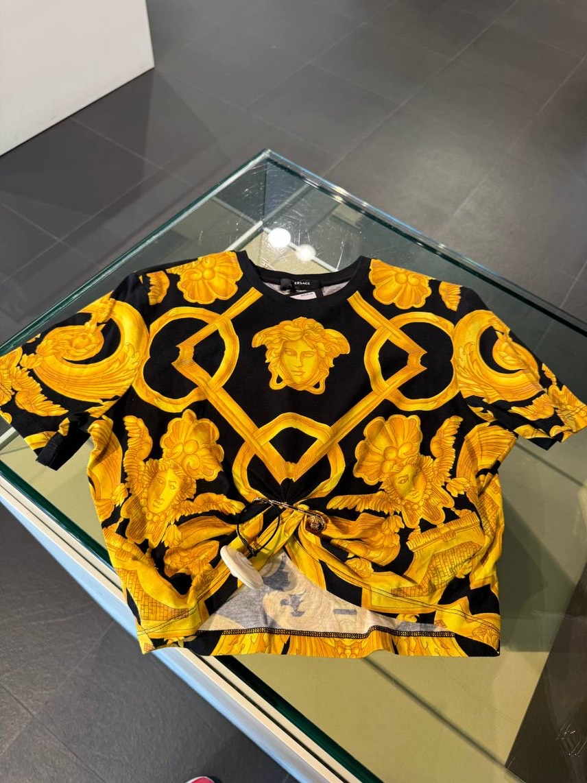 VERSACE T-shirt and Polo front view - Women's luxury Clothes