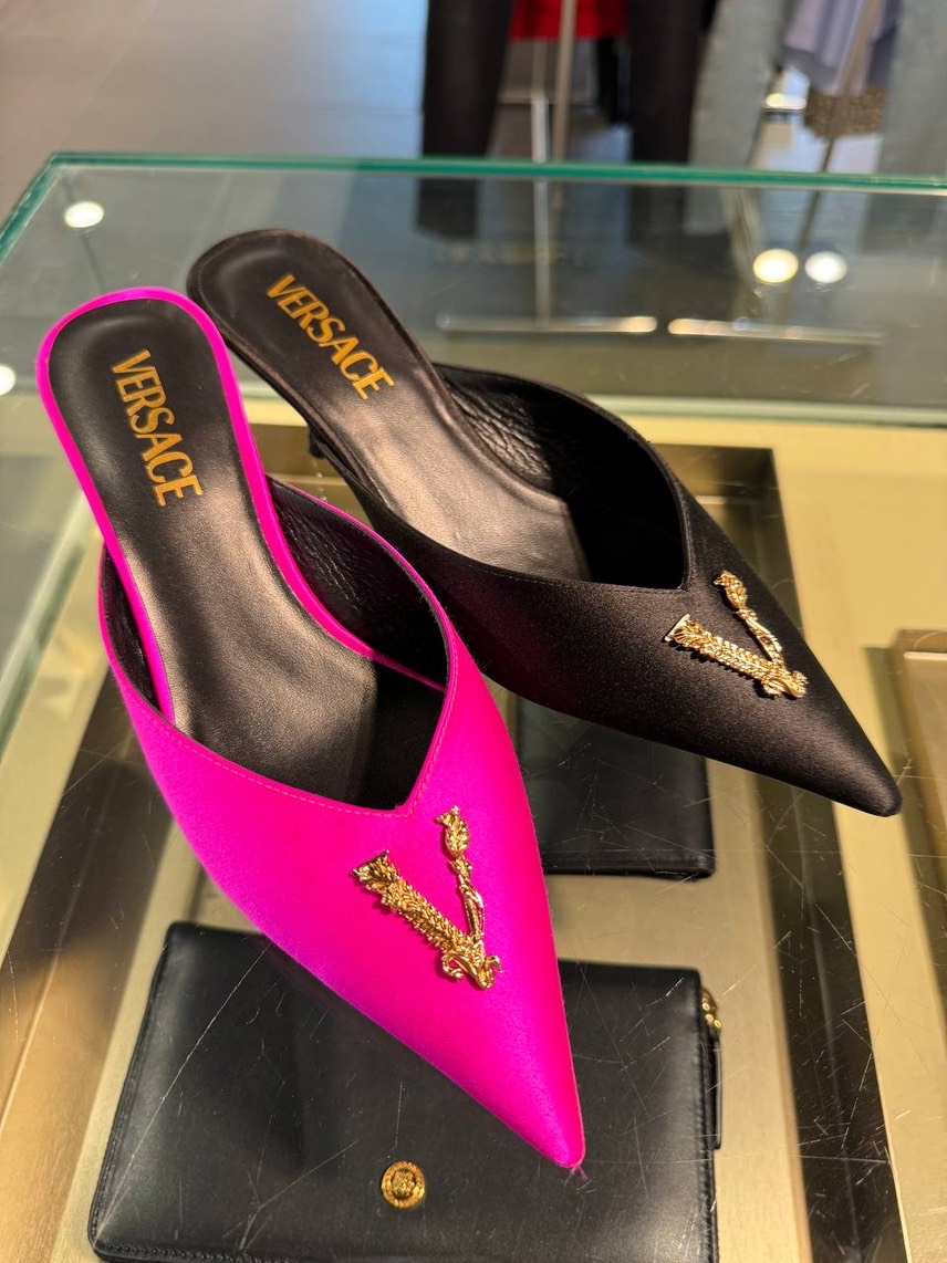 VERSACE Sandals front view - Women's luxury Shoes