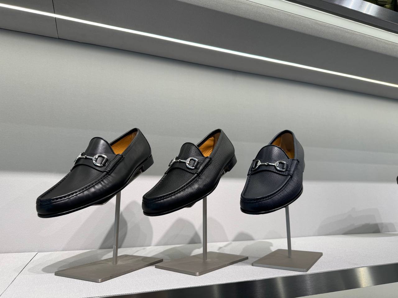 GUCCI Moccasins front view - Men's luxury Shoes
