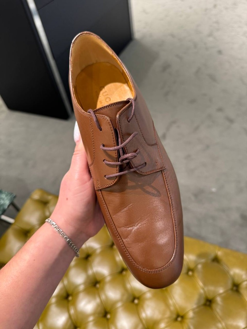 GUCCI Lace-up shoes side view - Men's luxury Shoes