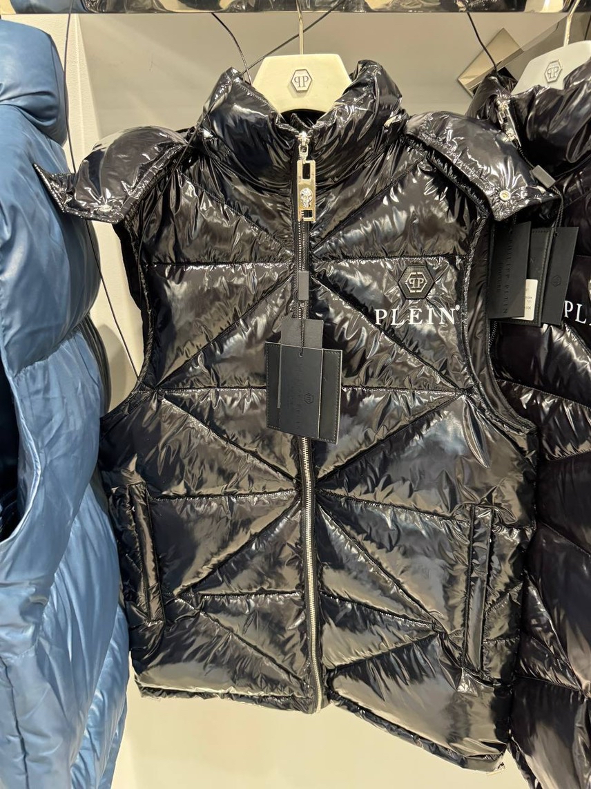 PHILIPP PLEIN Gilets front view - Men's luxury Clothes