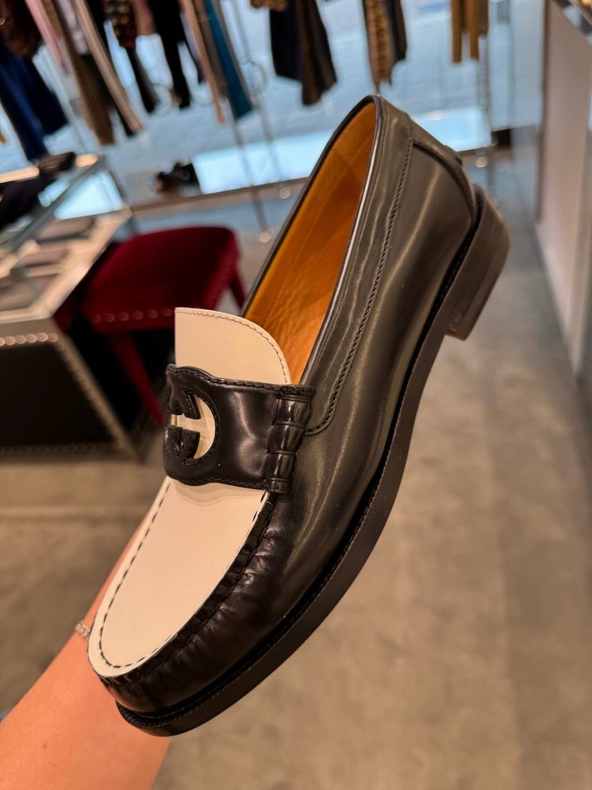 GUCCI Loafers front view - Men's luxury Shoes