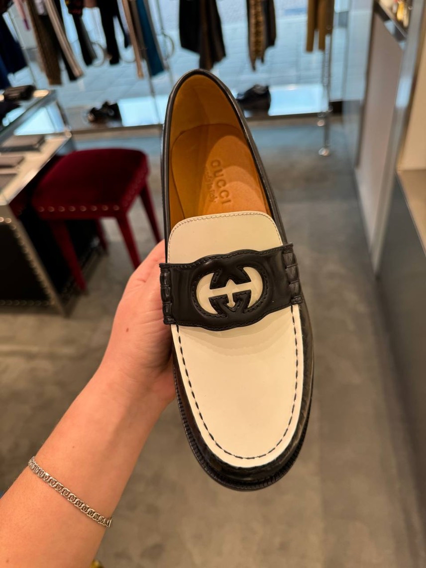 GUCCI Loafers side view - Men's luxury Shoes