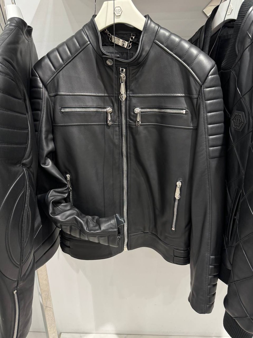PHILIPP PLEIN Jackets front view - Men's luxury Clothes