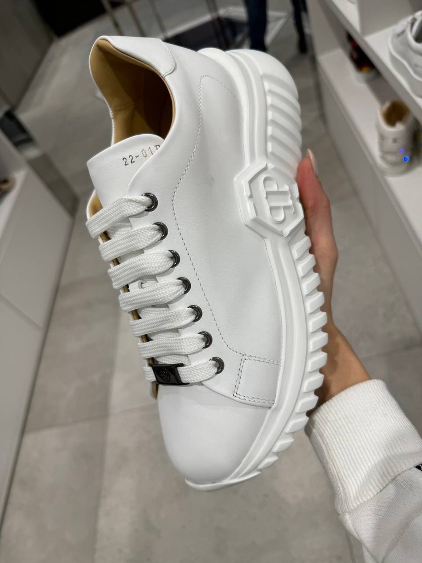 PHILIPP PLEIN Sneakers front view - Men's luxury Shoes