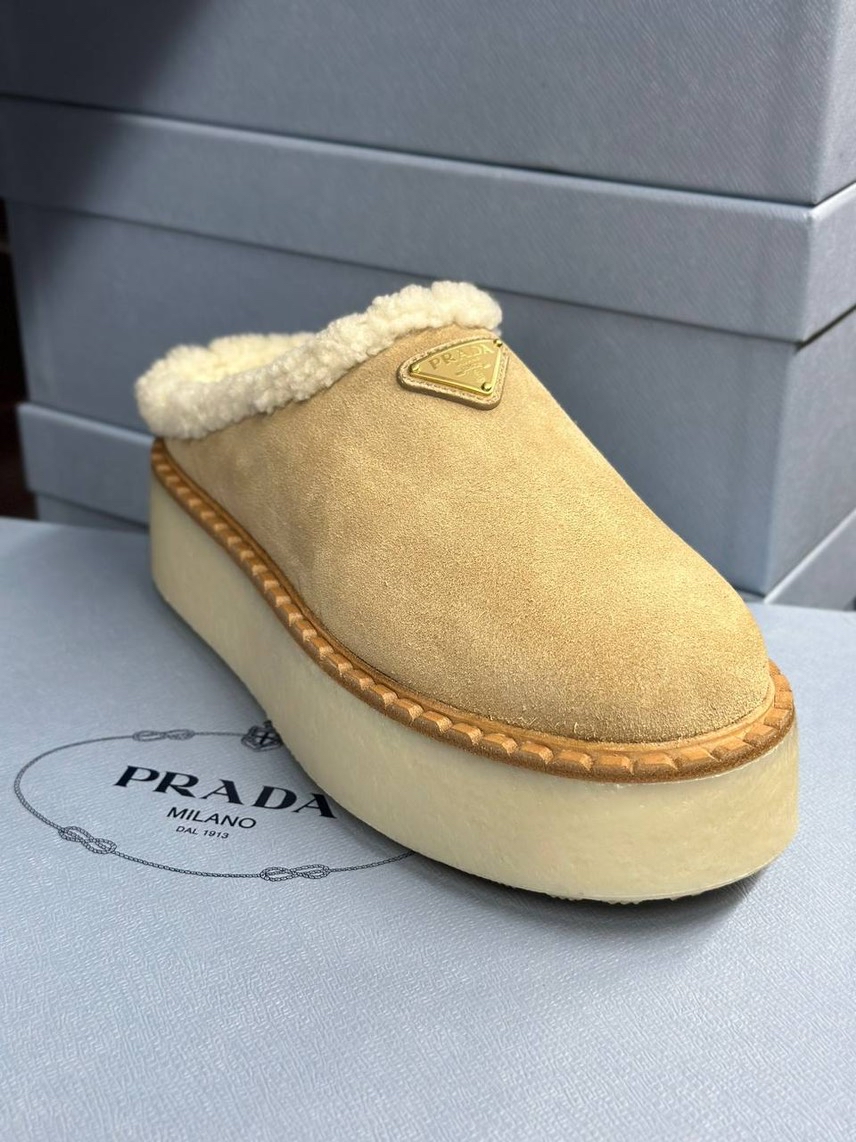 PRADA Mules front view - Women's luxury Shoes