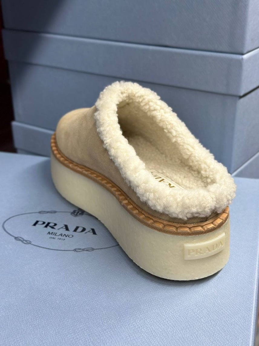PRADA Mules side view - Women's luxury Shoes