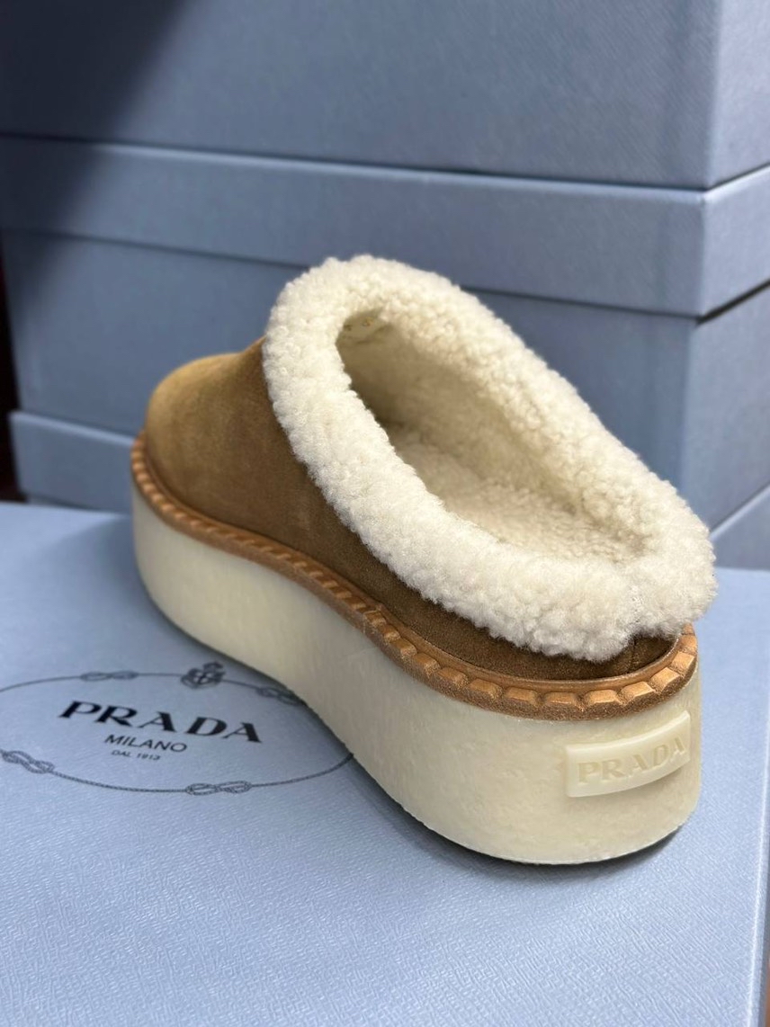 PRADA Mules side view - Women's luxury Shoes