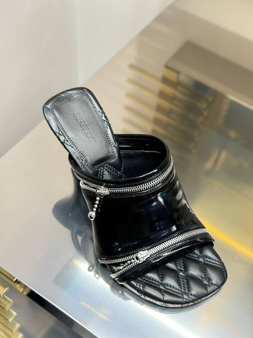 BURBERRY Sandals front view - Women's luxury Shoes