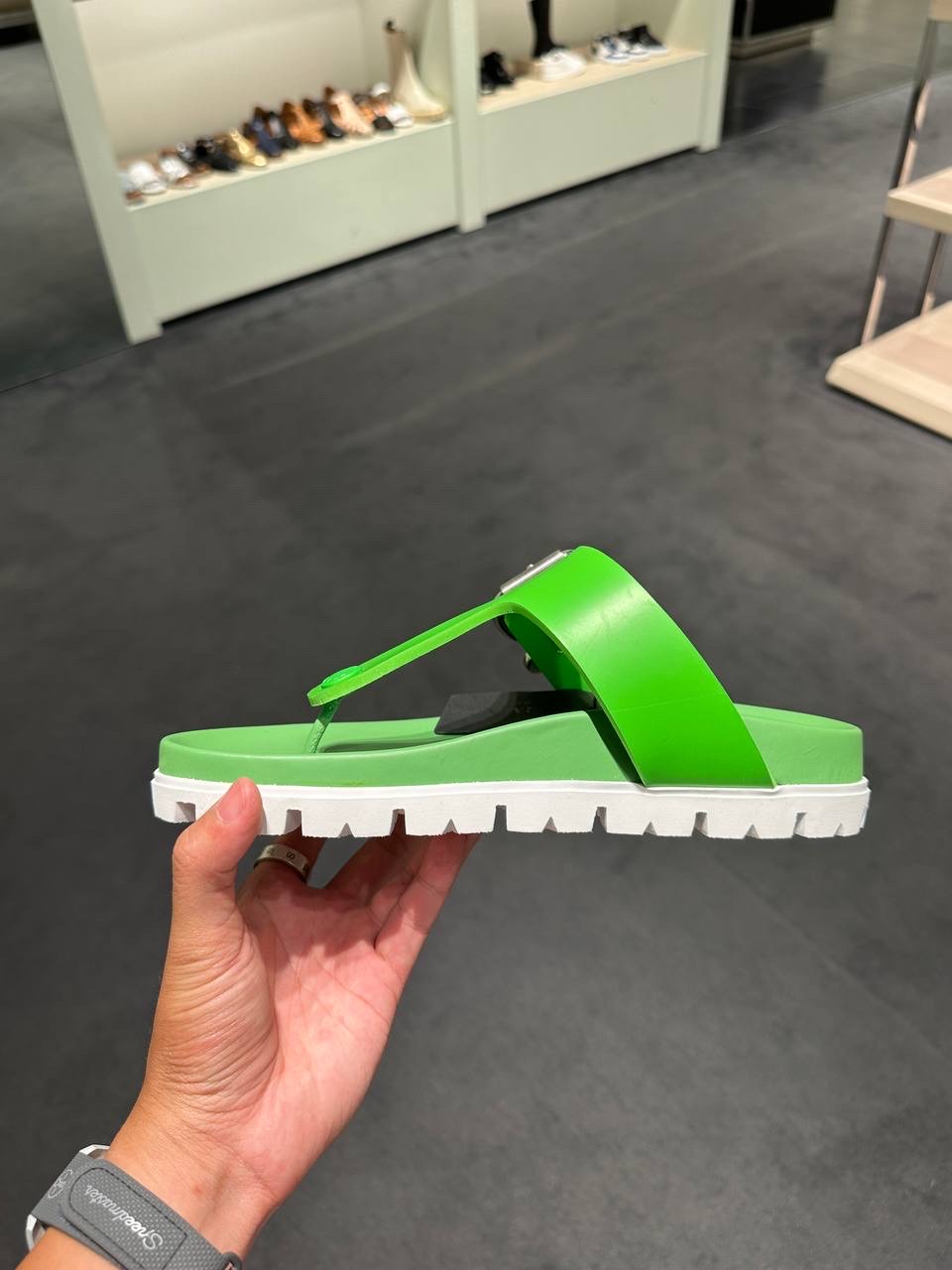 PRADA Sandals front view - Women's luxury Shoes