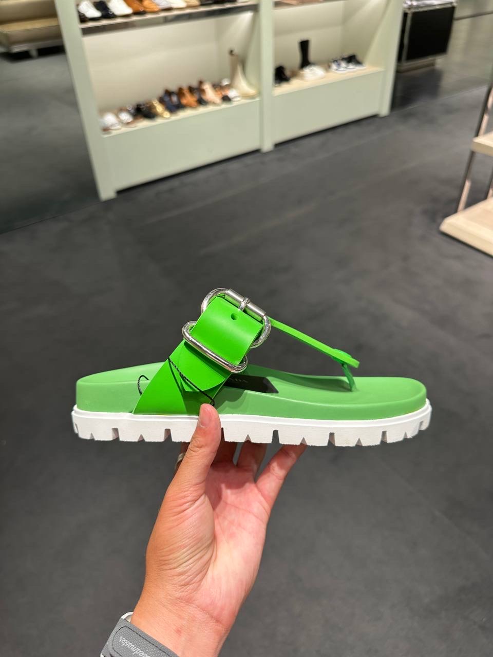 PRADA Sandals side view - Women's luxury Shoes
