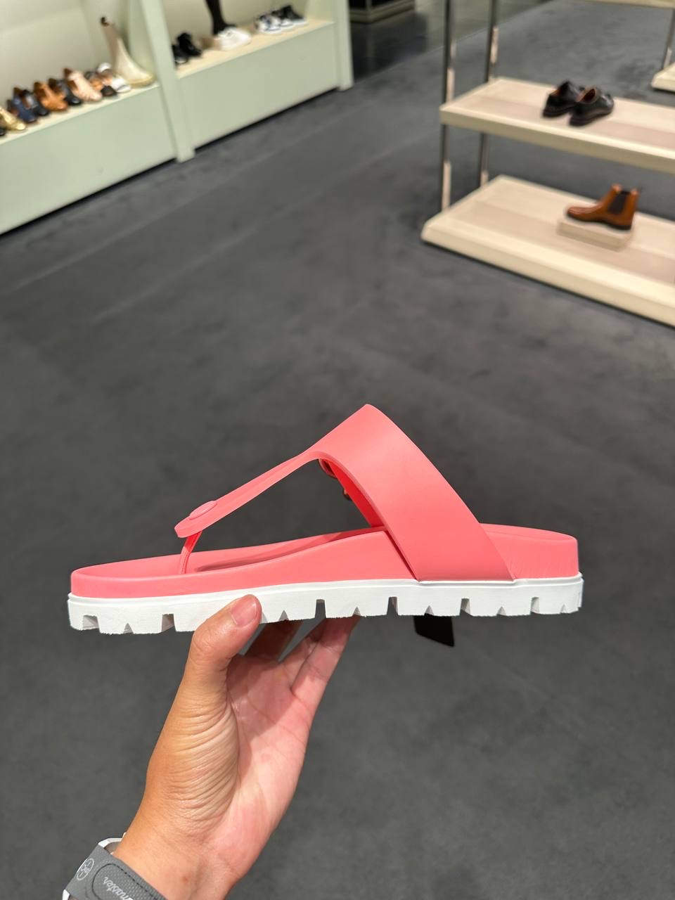 PRADA Sandals side view - Women's luxury Shoes