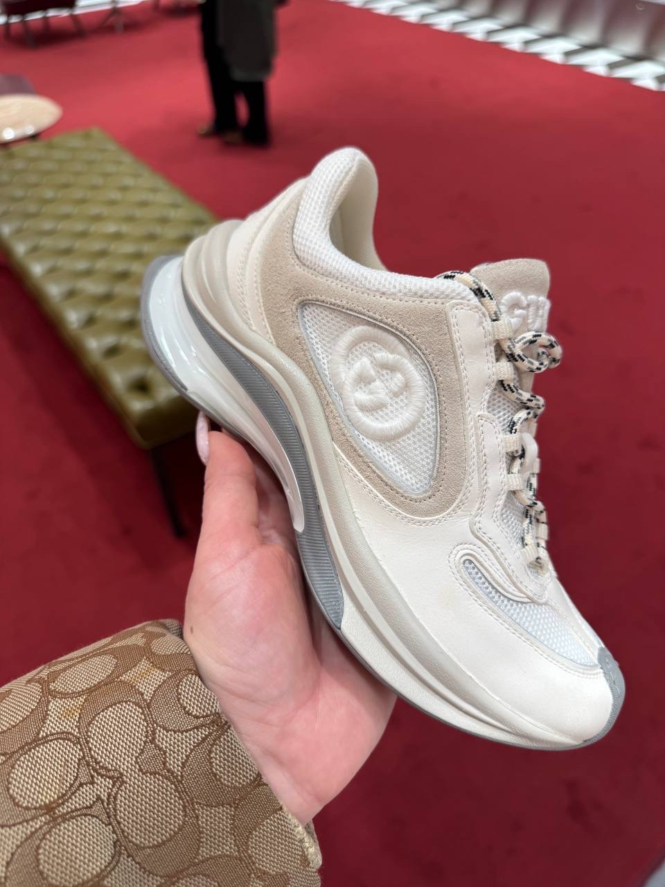GUCCI Sneakers front view - Women's luxury Shoes