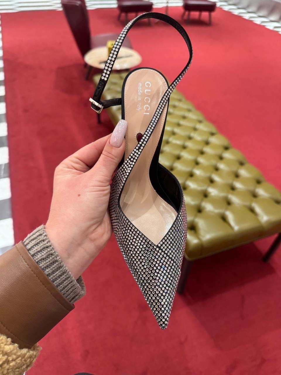 GUCCI Sneakers side view - Women's luxury Shoes