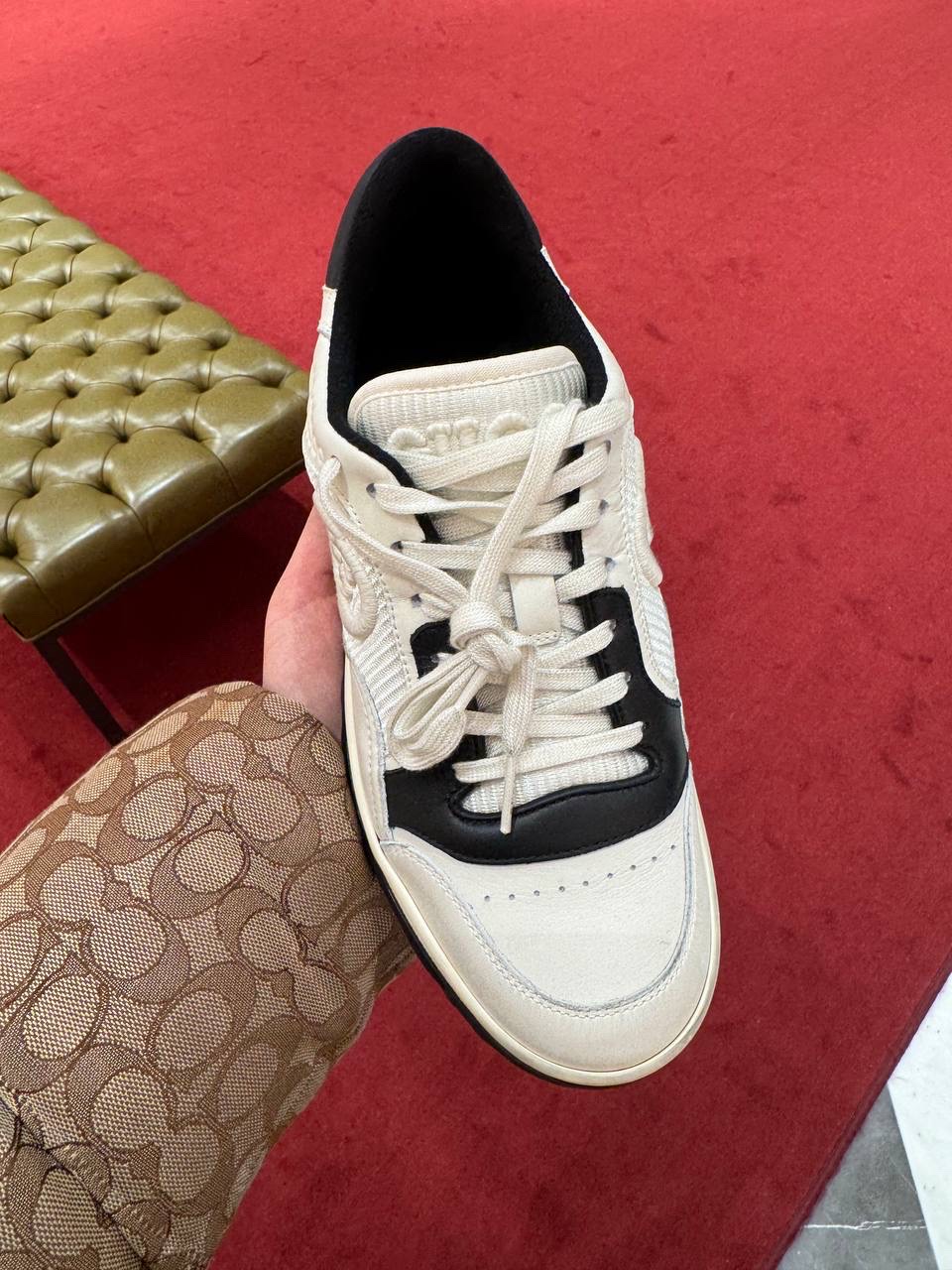 GUCCI Sneakers side view - Women's luxury Shoes