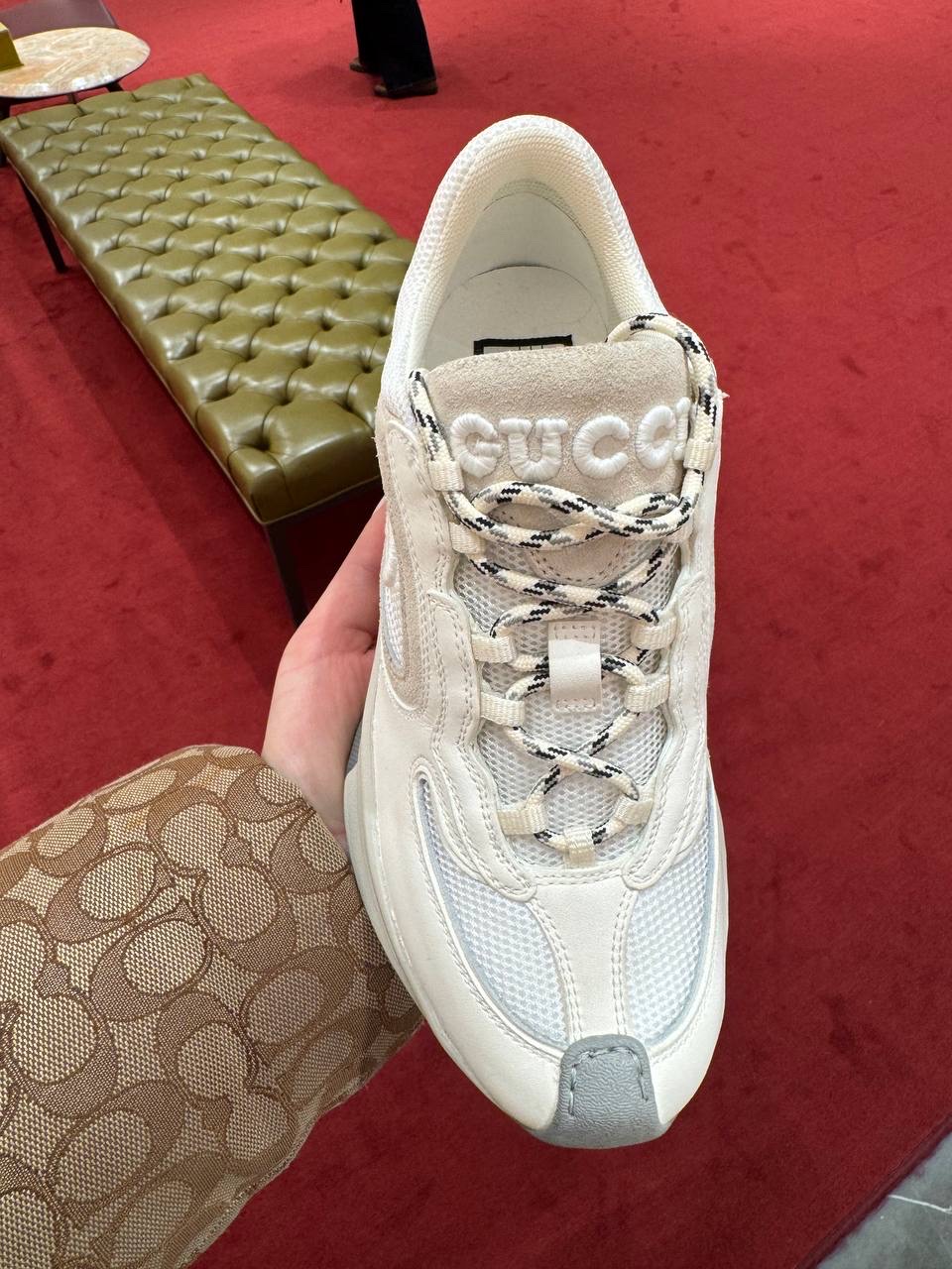 GUCCI Sneakers side view - Women's luxury Shoes